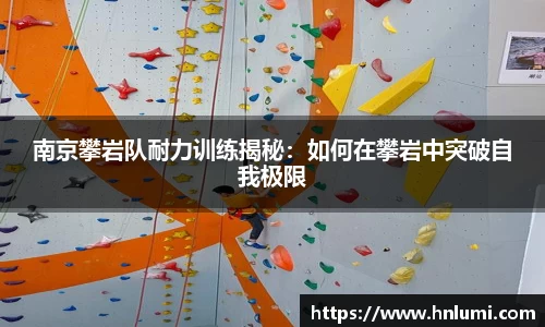 南京攀岩队耐力训练揭秘：如何在攀岩中突破自我极限